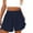Navy, variant on uublik Shorts Women Super Soft with Pockets Casual Shorts Black
