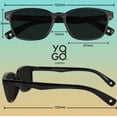 thumbnail image 3 of Lentes de Sol Yogo Vision para Niños Pequeños Polarizados 100% UV400 Edad 2-6, 3 of 6