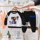 thumbnail image 3 of Conjunto de chándal de algodón Sonics Anime Marvels Otoño Suéter Sudadera con capucha Conjunto de ropa para bebé Sudadera para niños Tops Pantalones Traje de 2 piezas, 3 of 5
