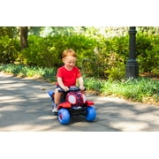 Spider-Man 6V Quad Ride-On by Dynacraft for Toddlers Ages 1.5-3 Years, Unisex