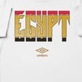 thumbnail image 2 of Umbro Men's Egypt Stacked Soccer T Shirt (White, S-XXXL), 2 of 4