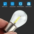 thumbnail image 3 of Pair of 1157 Glass Strobe COB LED Car Turn Signal Reverse Light Tail Brake Bulb White Light, 3 of 6