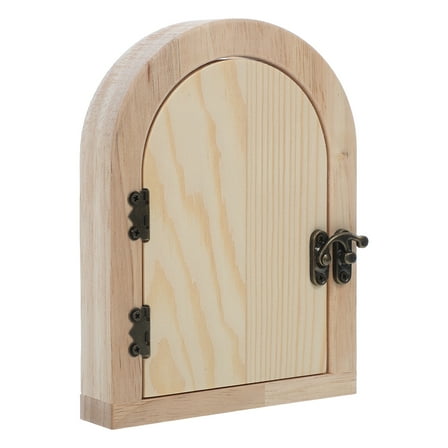 Homoyoyo Khaki Wooden Switch Cover Decorative Nondrill Easy Installation