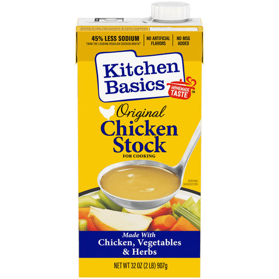 Kitchen Basics Original Chicken Stock, 32 oz Carton
