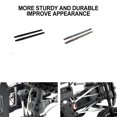 thumbnail image 3 of maskred 2pcs CNC Machined Rear CVD Shaft For RGT 1/10 86100JC RC Car Accessories Silver, 3 of 6