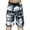 Grey-81022, variant on Mens Quick Dry Printed Summer Beach Shorts Mens Bañador Casual Swim Trunks Drawstring with Elastic Waist and Pockets
