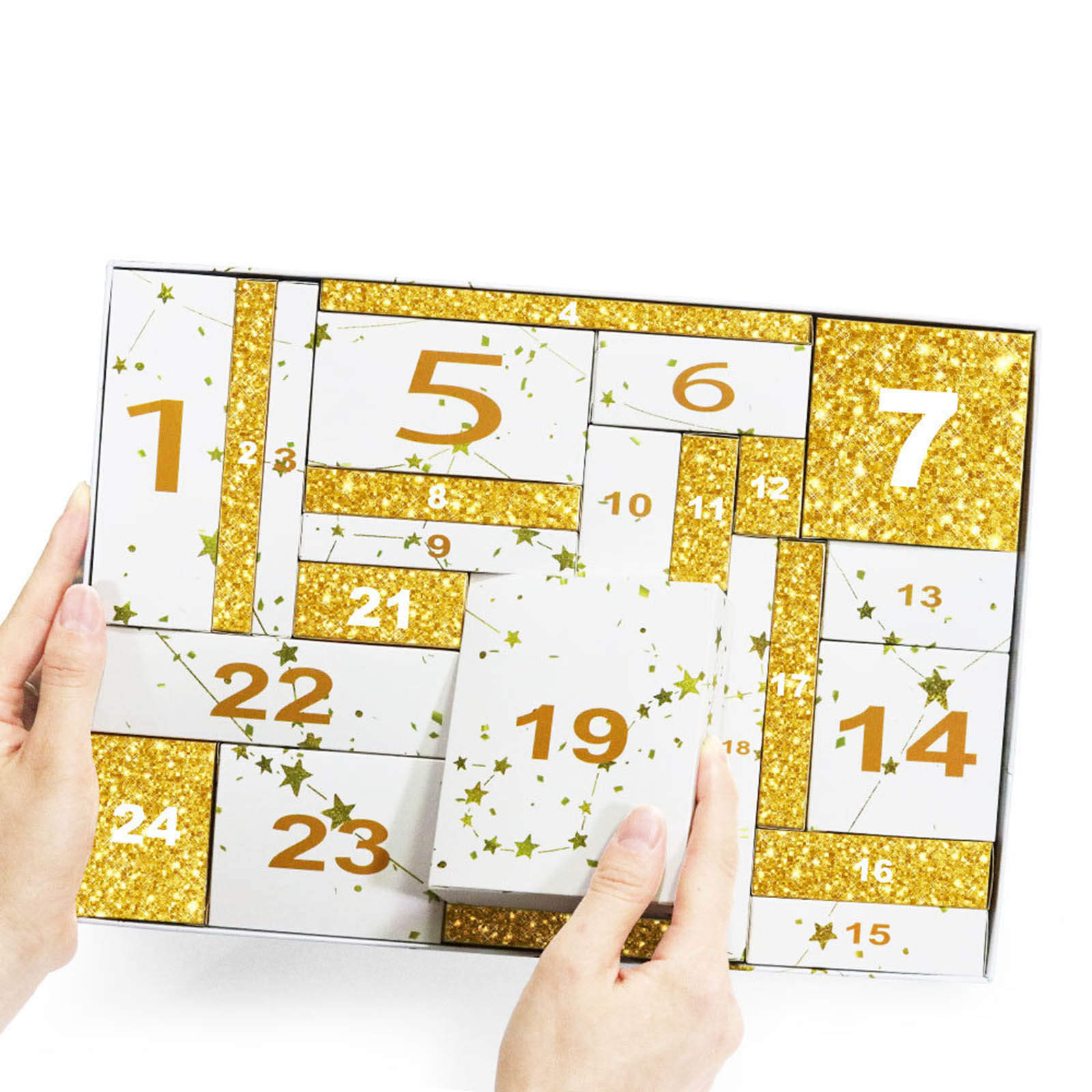 Tkrady Makeup Advent Calendar 2024, Cosmetic Surprises Make Up Gift Kit for Women Full Kit, 24 Days of Christmas Countdown Calendar Gifts Set Beauty Box, Cruelty Free, Holiday Gifting
