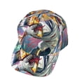 thumbnail image 2 of Hombre Sierra Gorra de Béisbol para Hombres, Mujeres y Niños, Gorra Clásica de Visera Plana, Gorra Hip Hop Trucker, Snapback Ajustable, 2 of 5