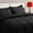 Black-Twin, variant on Light Beige Full Size Comforter Set - 7 Pieces Bed In A Bag Bedding Sets With All Season Soft Quilted Warm Fluffy Reversible Flat Sheet Fitted 2 Pillow Shams 2 Pillowcases