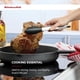 thumbnail image 5 of Pinzas KitchenAid de acero inoxidable con punta de silicona, 23 cm, color negro, 5 of 6
