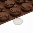 thumbnail image 2 of Monstrate Silicone Animal Head Chocolate Mold Flexible Tools Ice-cube Cake Heats-resistant Bakery Sugar Home Odorless Biscuit Mould Type3 NO3, 2 of 6