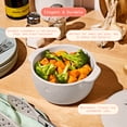 thumbnail image 3 of Beautiful 1 QT Stoneware Covered Casserole Dish, Porcini Taupe by Drew Barrymore, 3 of 10