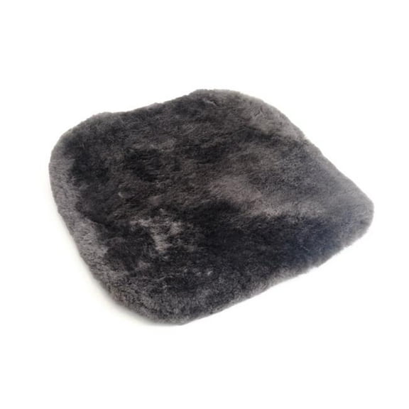 Automotive Classic Sheepskin Chair Pad | 1-Piece | Carbon grey |