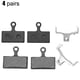thumbnail image 5 of Pastillas de freno de disco para bicicleta de montaña Bikein (4 pares) para M988, M985, XT/TR, M785, SLX y M666, 5 of 14