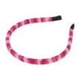 thumbnail image 4 of Unique Bargains 1 Pc Headband Knitting Yarn Hair Accessories for Women Rose Pink, 4 of 5