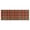 Red Green Checkerboard, variant on Pastel Color Checkered Pattern Kitchen Rug Mat,Kitchen Runner Rugs Non Skid Washable,Decorative Kitchen Floor Mats for Kitchen,Sink,Laundry,17"X47"