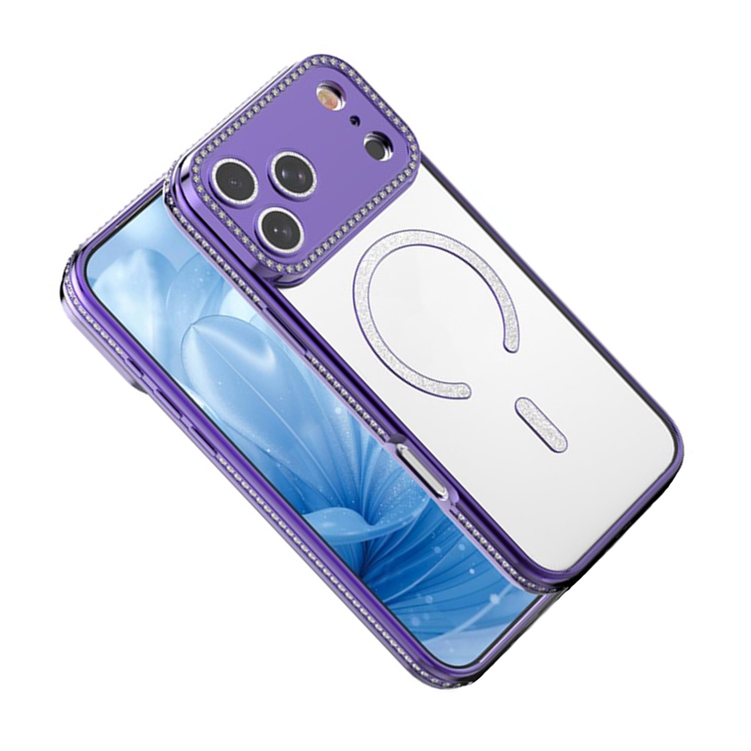Magsafe Jewel Case for iPhone 17 Pro - Purple