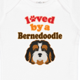 thumbnail image 4 of Inktastic Bernedoodle Dog Lover Boys or Girls Baby Bodysuit, 4 of 5