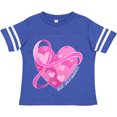 thumbnail image 3 of Inktastic Breast Cancer Awareness Pink Ribbon Around Heart Boys or Girls Toddler T-Shirt, 3 of 5