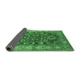thumbnail image 2 of Ahgly Company Indoor Rectangle Oriental Emerald Green Industrial Area Rugs, 2' x 3', 2 of 4