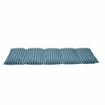 thumbnail image 2 of Navy Blue Floor Pillow Lounger Cover, Horizontal Oriental Inspired Pattern in Patchwork Style Print, Nap Mat Printed Fabric Case for 5 Pillows, 88" x 27", Pale Blue Dark Blue, by Ambesonne, 2 of 5