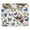 Multicolor, variant on PhooArto Comfortable Mouse Pad Blue Butterflies Sloths Pattern Desktop Mousepad , 21 x 25 cm Mouse Mat, Non-Slip Rubber Base, Improves Speed and Precision