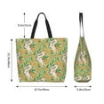 thumbnail image 5 of Sigee Snake And Floral for Large Capacity Shopping Bag with Inner Pocket, Women's Shoulder Bag Handbag, 5 of 8