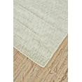 thumbnail image 2 of Feizy Marlowe Modern Chevron, Ivory/Silver, 4' x 6' Accent Rug Sheen Handmade Casual Abstract Design Carpet for Living Dining Bed Room, 2 of 4