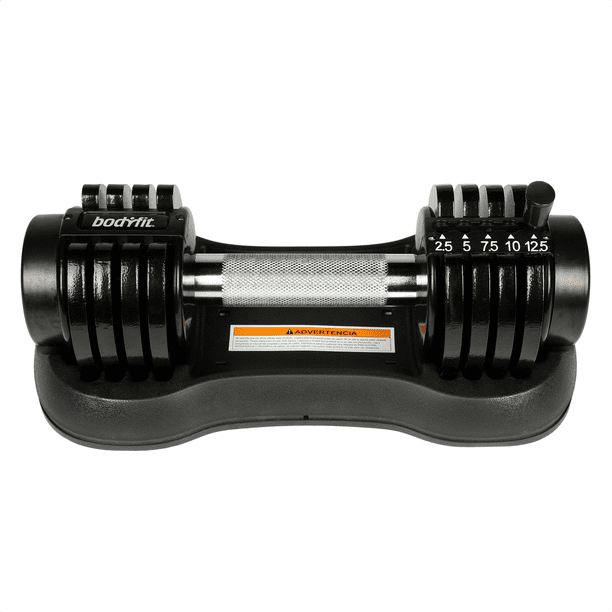 Mancuernas ajustables BODYFIT hasta kg