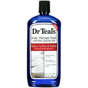 Dr Teal's Body Therapy Soak with Pure Epsom Salt, Eases Aches & Pains