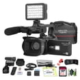 thumbnail image 1 of Minolta MN4KPRO 4K60FPS UHD 64 MP Autofocus Caméra Vidéo Pro Kit avec Wi-Fi Ensemble avec Carte Mémoire 64 Go + Kit de Nettoyage + Portefeuille pour Carte Mémoire + Lecteur de Carte USB, SD/microSD, 1 of 8