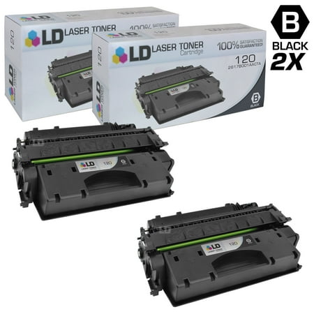 Compatible Replacements for Canon 2617B001AA / 120 2PK Black Laser Toner Cartridges for use in Canon ImageClass Printer