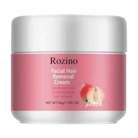 Gentle 50ml Hair Removal Cream for Sensitive Skin Fast Acting in 3-5 Minutes Hypoallergenic Formula with Moisturizing Benefits