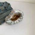 thumbnail image 2 of Bolso Mano JShteea Cloud para Mujer plisado PU plata, 2 of 9