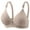 Gray, variant on Sentmoon Bras for Women Comfortable T-Shirt Bra Lift No Underwires Adjustable Strap Stretchy Underwear Thin Style Seamless Bras Casual for Dating Dark Gray 40