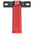 thumbnail image 4 of Woodworking T Ruler, Wear Resistant Aluminum Alloy Rust Proof T Ruler Woodworking Scriber  For Decoration Design 6in, 4 of 8