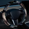thumbnail image 2 of Koala 14.5 Inch Printing PVC Leather Car Wheel Cover, Steering Wheel Cover, Auto Accessories, 2 of 6