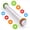 Silver, variant on Rolling Pin with Thickness Rings17" Adjustable Stainless Steel Rolling Pins for Baking, Dough Roller for Fondant Pizza, Pie, Pasta, Cookies, Cakes, Kitchen Baking Supplies