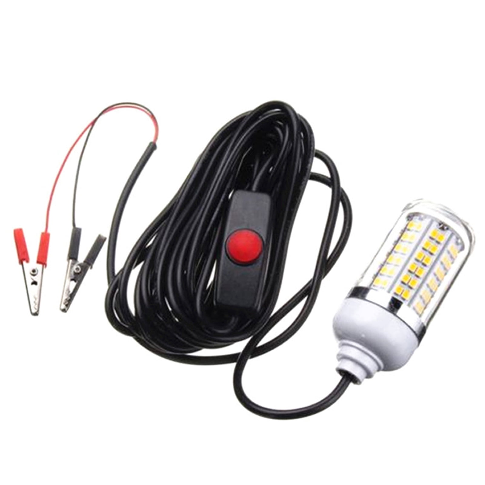 Details about   12V Green Blue Warm Night Fishing Light LED Submersibe Underwater Finder Lamp 