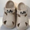 thumbnail image 2 of Gyujnb Unisex Kids' Closed Toe Clogs Sandals Adjustable Strap Breathable Water Shoes for Beach & Pool, Closed Toe Flat Heel,3-4 Years, 2 of 5