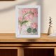 thumbnail image 3 of Ramo de flores de ganchillo, marco de fotos, ramos de bricolaje, hechos a mano, colgantes, hilo de ganchillo Rosa, 3 of 9
