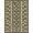 Black, Pattern 13, variant on ODIKA Aesthetic Boho Symmetrical Motif Repeating Border Long Bathroom Non-Slip Chair-Friendly for Home Office, Gaming Room, Under Desk
