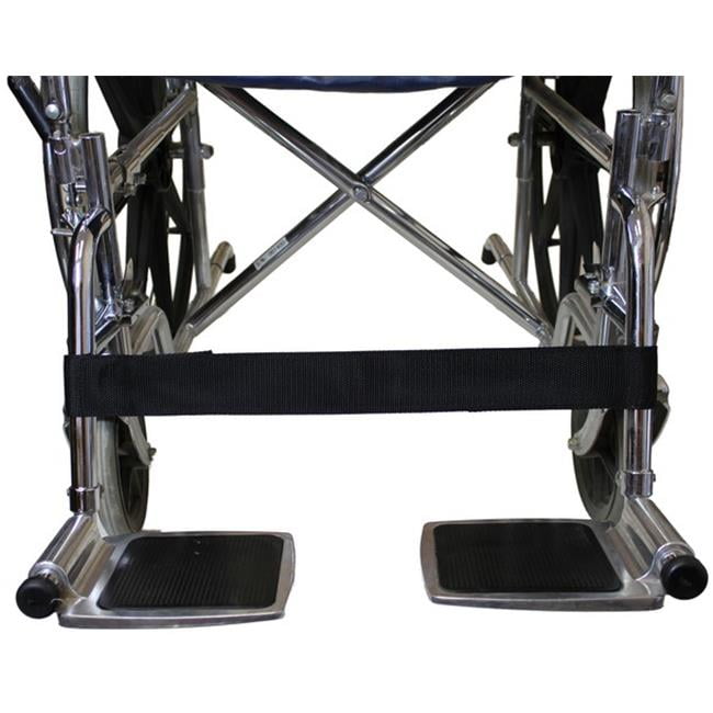 New Solutions SB115 2 in. Leg Strap Fits 16 20 in. Wheelchairs, Black