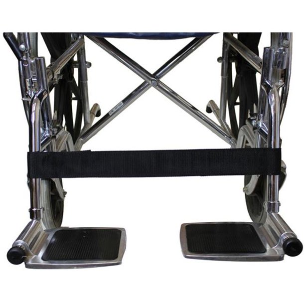 New Solutions SB115 2 in. Leg Strap Fits 16 20 in. Wheelchairs, Black
