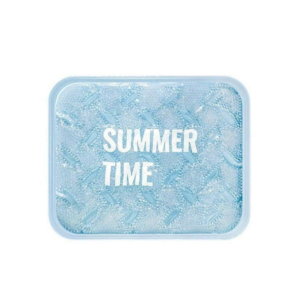 Summer Cooling Ice Seat Cushion for Chair Comfortable Soft Gel Integration Seat Pad Multi-Functional Ice Mat Summer