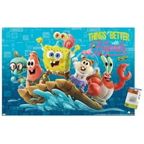 The SpongeBob Movie: Sponge On The Run - Friends Wall Poster with Push Pins, 22.375" x 34"