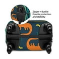 thumbnail image 4 of Haiem Hand Drawn Seamless Luggage Cover Printed Suitcase Covers for Luggage Elastic Washable Suitcase Protector Fits 18-32 Inch Luggage-Small, 4 of 9