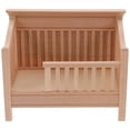 thumbnail image 5 of Miniature Dollhouse Bed Model Realistic Tiny Furniture for House Decoration Beautifully Crafted Bed Prop for DIY House Decor\n\n优 后的 标题： \n**Realistic, 5 of 5