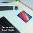 thumbnail image 2 of Con-Tact Brand Corner Desk Pad Desktop Mat Computer Table Workstation Protection, Blue Purple, 2 of 6