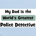 thumbnail image 2 of CafePress - Worlds Greatest Police Detect Infant Bodysuit - Baby Light Bodysuit, Size Newborn - 24 Months, 2 of 4
